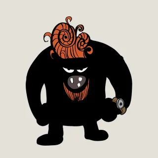 Shockoe's Mobile Monster mascot